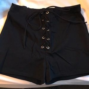 Black shorts